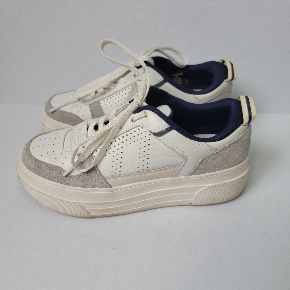 Le TIGRE Midtown Platform Sneaker Size 6M TW-MIDTOWN LO 1977, Beige